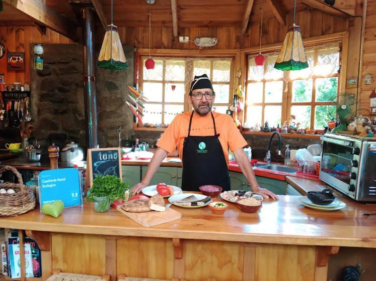 Casaverde Hostal Ecologico Malalcahuello Bagian luar foto