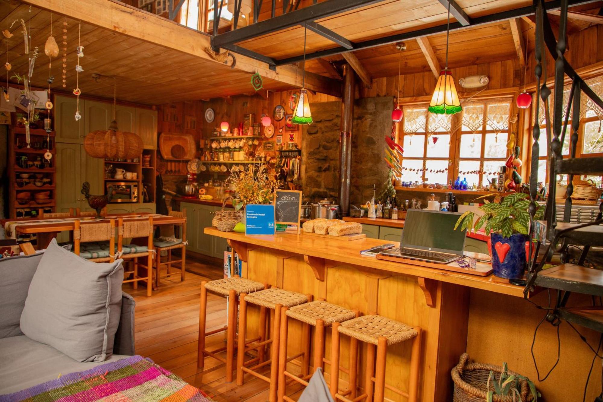 Casaverde Hostal Ecologico Malalcahuello Bagian luar foto